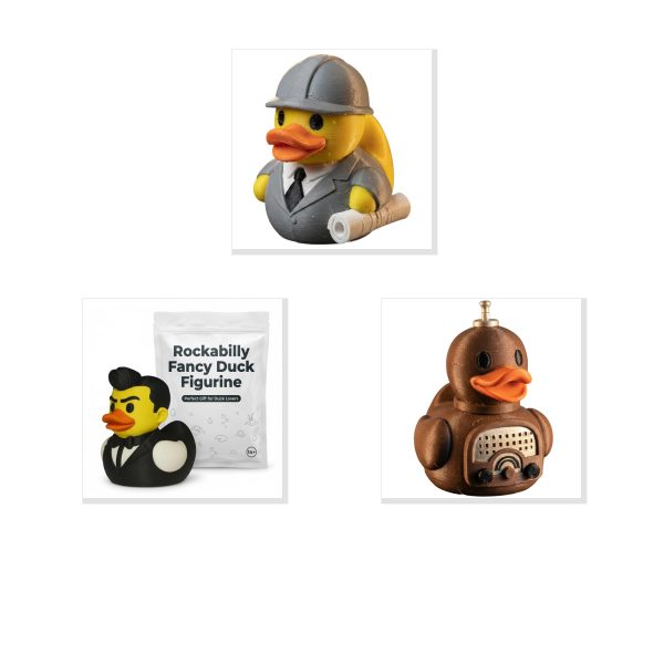 Architect Duck Figurine Bundle