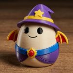 Fantasy Egg Eggling Collectible Figurine - Unique Desk Decor for Adults – 3D Printed in Canada