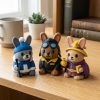 Lapin pilote – ensemble de figurines de collection