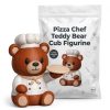 Ensemble de figurines d'ourson en peluche
