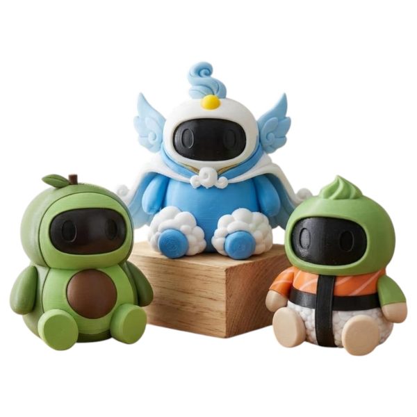 Lot de figurines robot