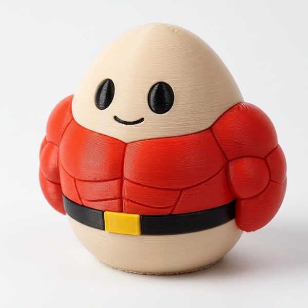 Figurine Œuf musclé Eggling