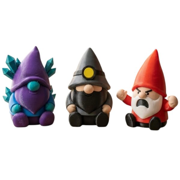 Humorous Gnome Figurine Bundle