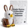 Ensemble varié de 3 figurines de lapins de collection