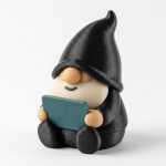 Software Developer Gnome Buddy Collectible Figurine - Unique Desk Decor for Adults – 3D Printed in Canada