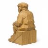 Marches arrière sculptées façon bois