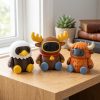 Lot de figurines robots animaux