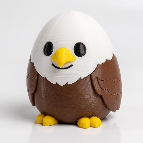 Figurine Eggling aigle à tête blanche