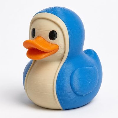 Virgin Mary Duck Collectible Figurine - Unique Desk Decor for Adults – 3D Printed in Canada
