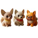 Dog Breeds Fox Figurine Bundle