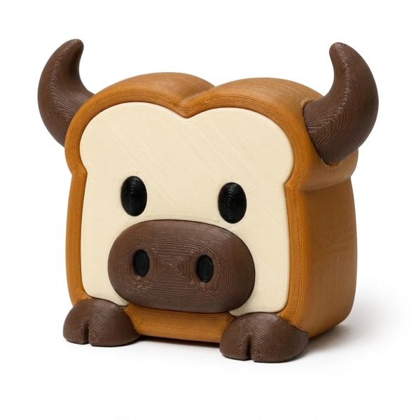 Bull Toast Figurine
