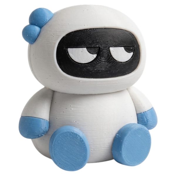 Robot yeux au ciel insolent
