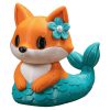 Ensemble figurine sirène