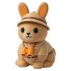 Ensemble de figurines lapin schnauzer