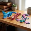 Ensemble de figurines de dragon