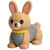 Lapin carapace de tortue – ensemble de figurines de collection