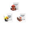 Lot de figurines de canards musiciens