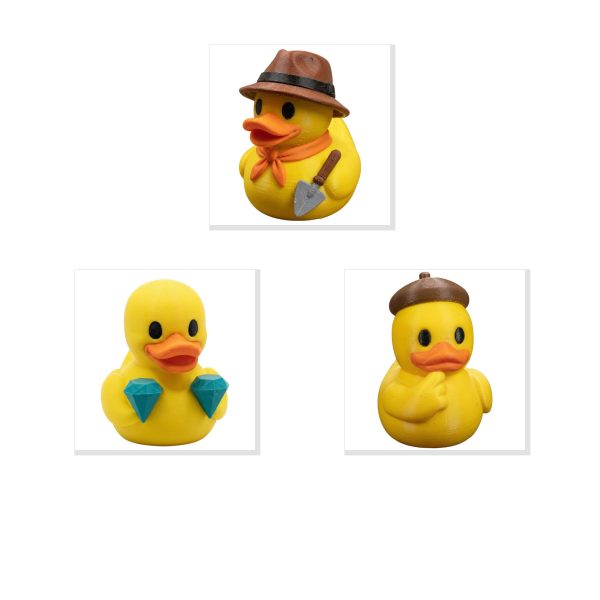 Lot de figurines Canards rigolos
