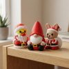 Ensemble figurine père Noël