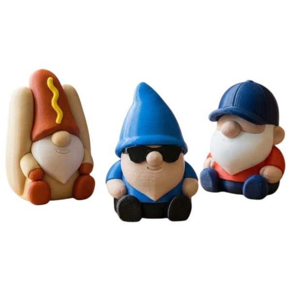 Ensemble de figurines de lutins loufoques
