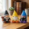 Trio de figurines gnomes de collection