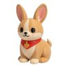 Ensemble de figurines de collection lapins races de chiens