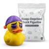 Lot de figurines Canard kayakiste du Nouvel An