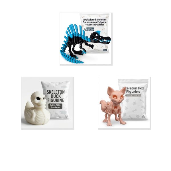Skeleton Figurine Bundle