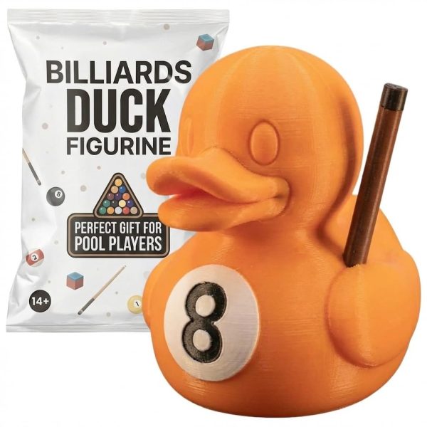 Billiards Duck Collectible Figurine