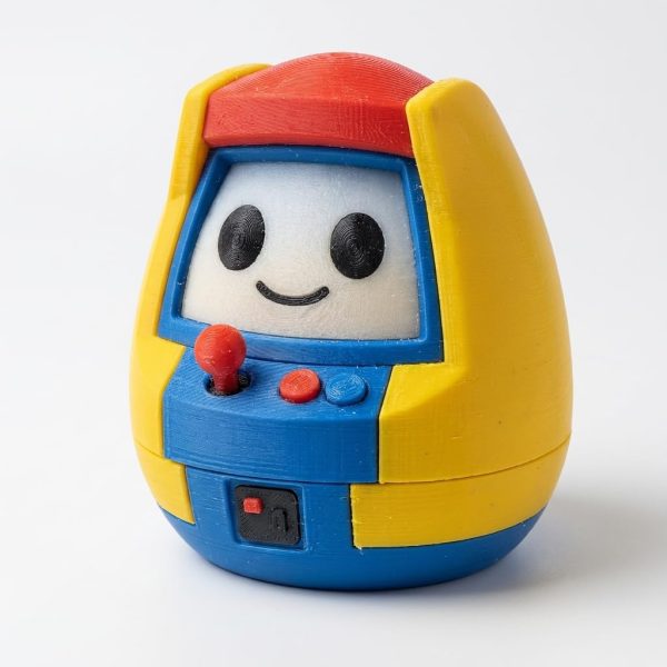 Arcade Egg Figurine