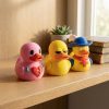Ensemble de figurines Canard chagrin d'amour