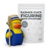 Lot de figurines de canards gargouille, fermier et escargot