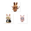 Ensemble de figurines de lapin samouraï