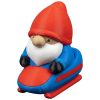 Trio de figurines de gnomes de collection variées