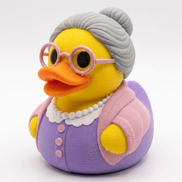 Canard grand-maman de collection