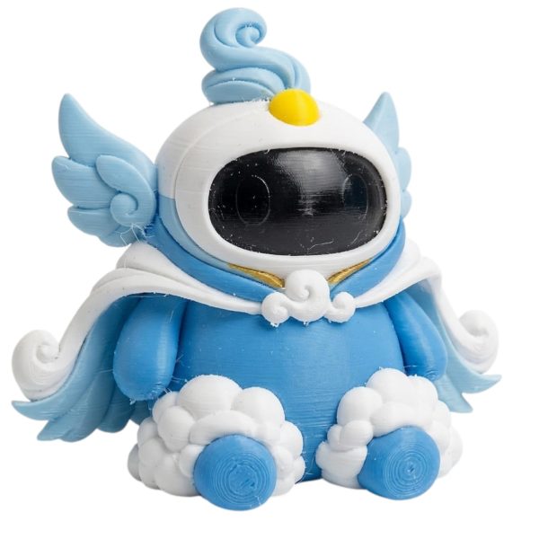 Figurine robot élémentaire de l&rsquo;air