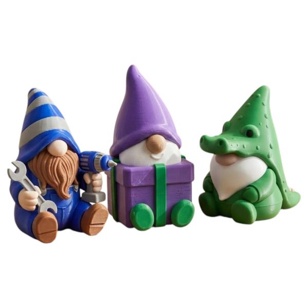 Ensemble de figurines de gnomes fantaisistes