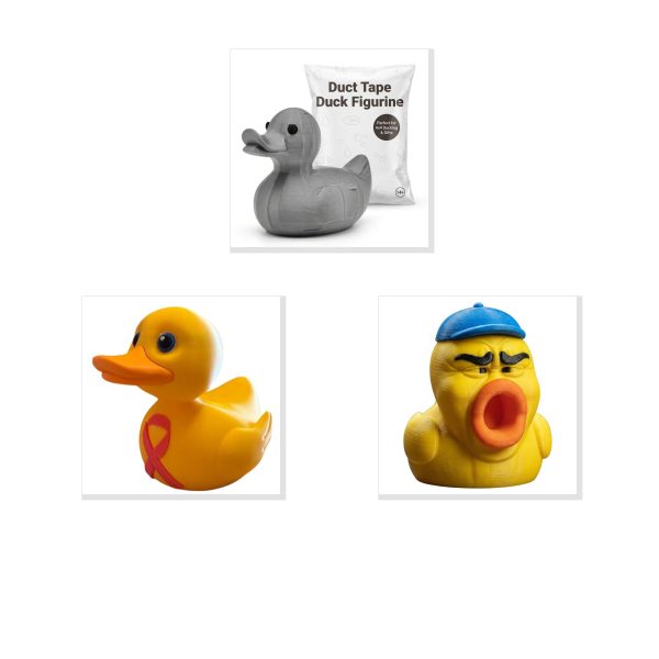 Duct Tape Duck Figurine Bundle