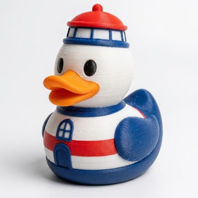 Lighthouse Duck Collectible Figurine - Unique Desk Decor for Adults – 3D Printed in Canada