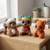 Ensemble de figurines d'ours