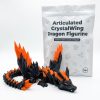 Ensemble de figurines de dragons de cristal