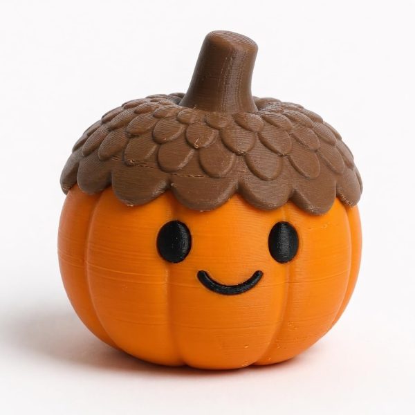 Acorn Pumpkin Figurine