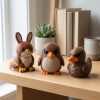 Ensemble de figurines faucon