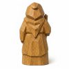 Figurine gardien de la montagne sculptée dans le bois