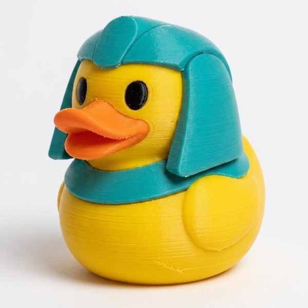 Egyptian Pharaoh Duck Figurine