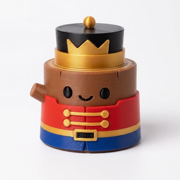 Nutcracker Tree Stump Figurine