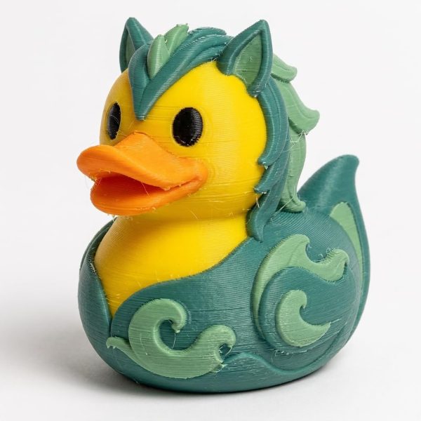 Figurine de canard kelpie