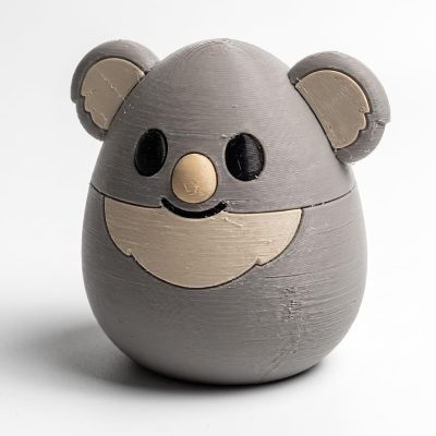 Koala Eggling Collectible Figurine - Unique Desk Decor for Adults – 3D Printed in Canada