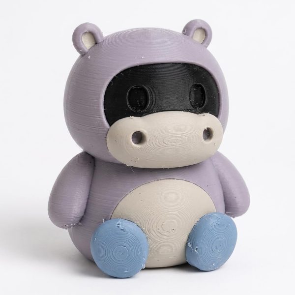Hippo Robot Figurine
