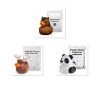 Ensemble de figurines de canards animaux